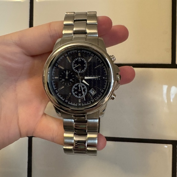 Sperry Black and Silver Men's Watch - Picture 3 of 12